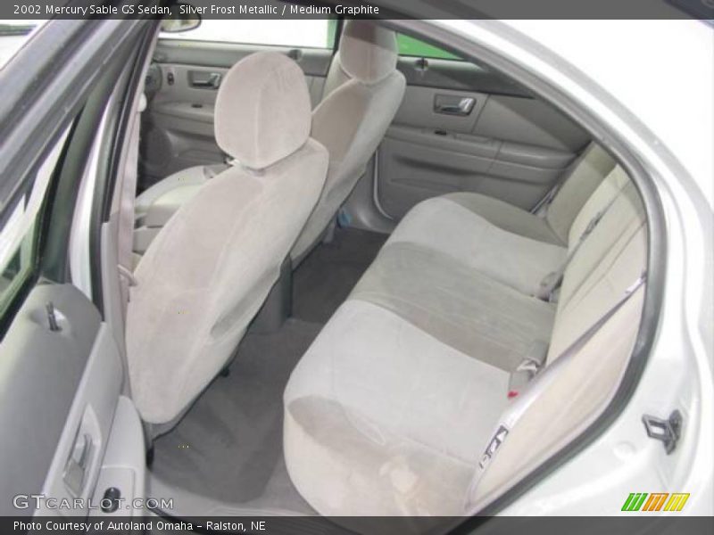Silver Frost Metallic / Medium Graphite 2002 Mercury Sable GS Sedan