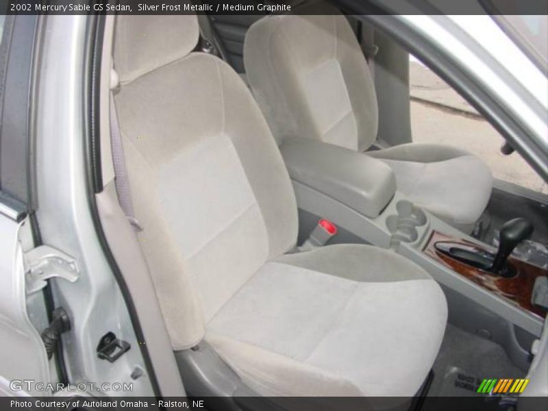 Silver Frost Metallic / Medium Graphite 2002 Mercury Sable GS Sedan