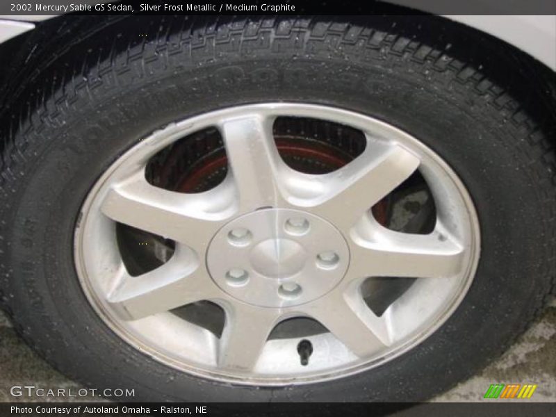 Silver Frost Metallic / Medium Graphite 2002 Mercury Sable GS Sedan