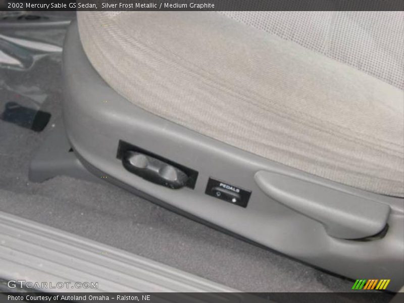 Silver Frost Metallic / Medium Graphite 2002 Mercury Sable GS Sedan