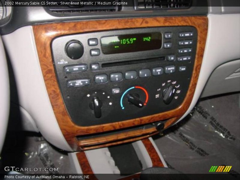Silver Frost Metallic / Medium Graphite 2002 Mercury Sable GS Sedan