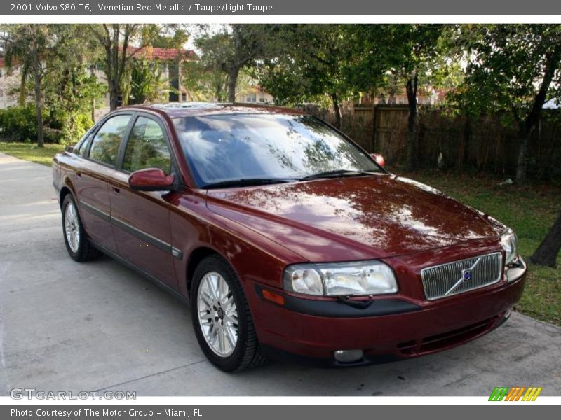 Venetian Red Metallic / Taupe/Light Taupe 2001 Volvo S80 T6