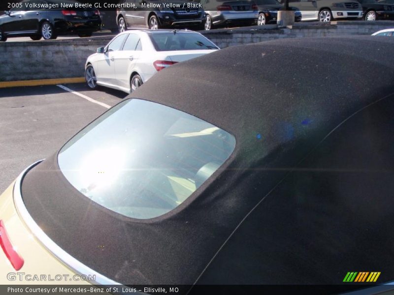 Mellow Yellow / Black 2005 Volkswagen New Beetle GL Convertible