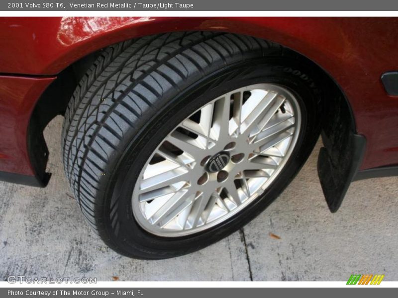 Venetian Red Metallic / Taupe/Light Taupe 2001 Volvo S80 T6