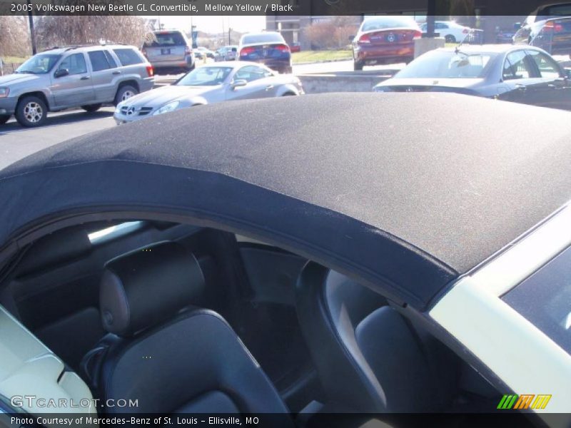Mellow Yellow / Black 2005 Volkswagen New Beetle GL Convertible