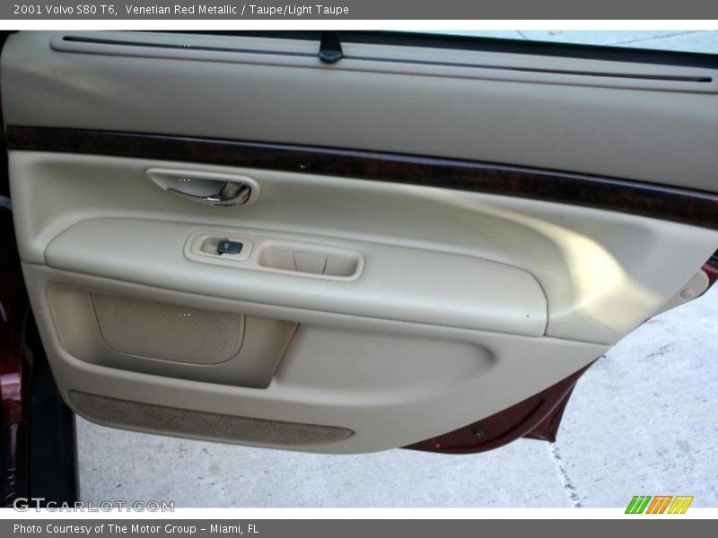 Venetian Red Metallic / Taupe/Light Taupe 2001 Volvo S80 T6