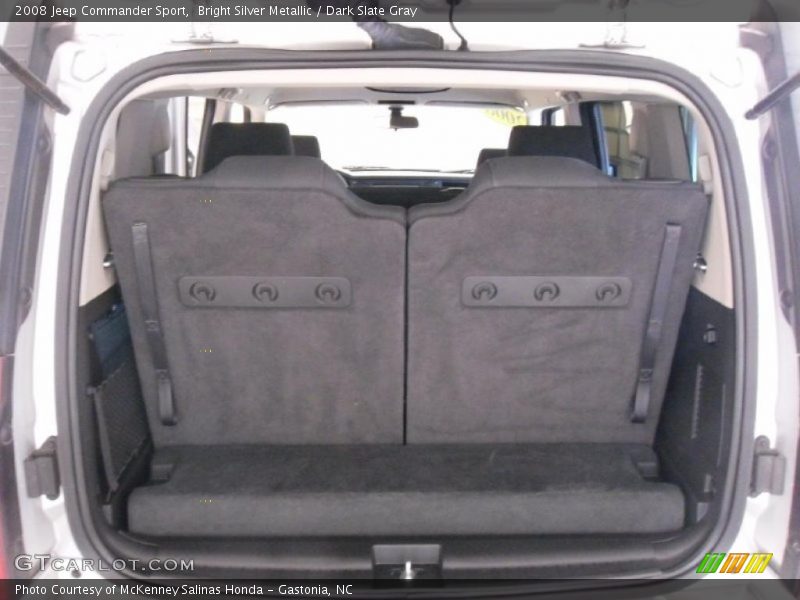 Bright Silver Metallic / Dark Slate Gray 2008 Jeep Commander Sport