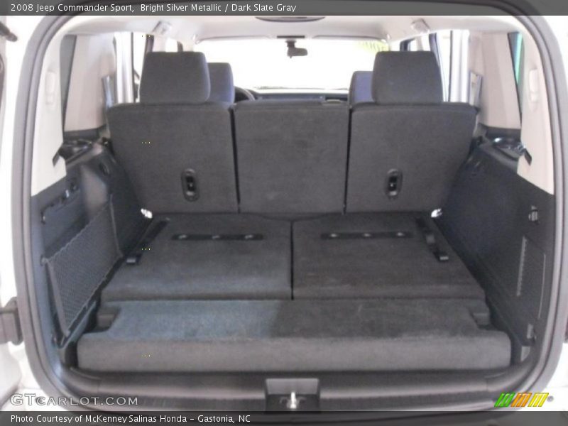 Bright Silver Metallic / Dark Slate Gray 2008 Jeep Commander Sport