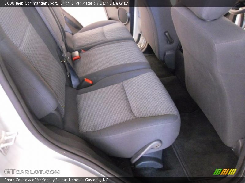Bright Silver Metallic / Dark Slate Gray 2008 Jeep Commander Sport