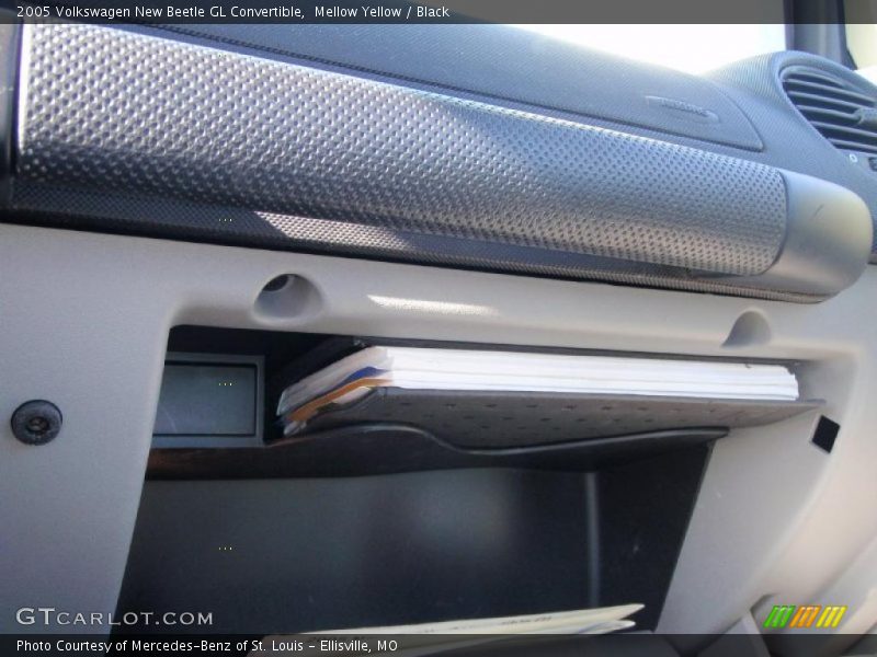 Mellow Yellow / Black 2005 Volkswagen New Beetle GL Convertible