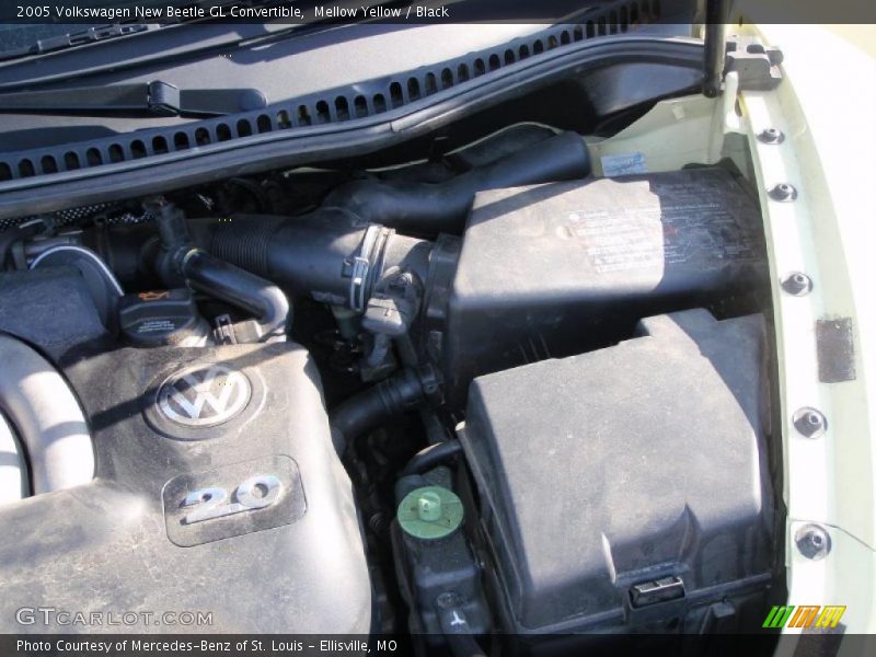 Mellow Yellow / Black 2005 Volkswagen New Beetle GL Convertible