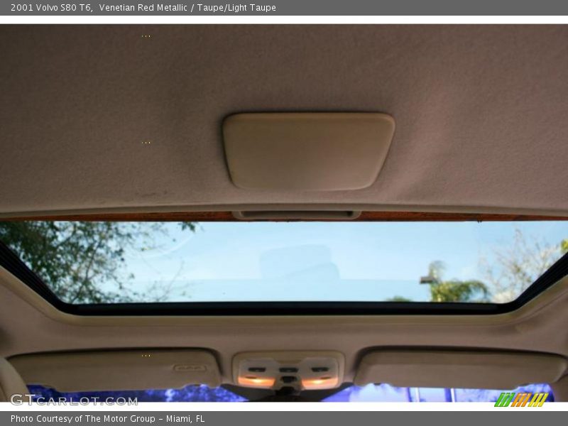 Venetian Red Metallic / Taupe/Light Taupe 2001 Volvo S80 T6