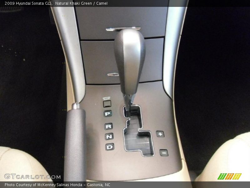 Natural Khaki Green / Camel 2009 Hyundai Sonata GLS