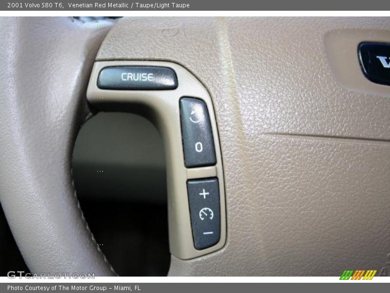 Venetian Red Metallic / Taupe/Light Taupe 2001 Volvo S80 T6