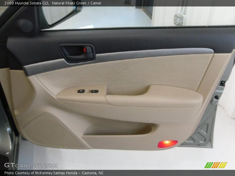 Natural Khaki Green / Camel 2009 Hyundai Sonata GLS
