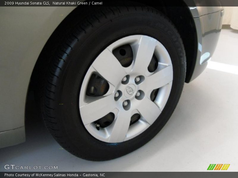Natural Khaki Green / Camel 2009 Hyundai Sonata GLS