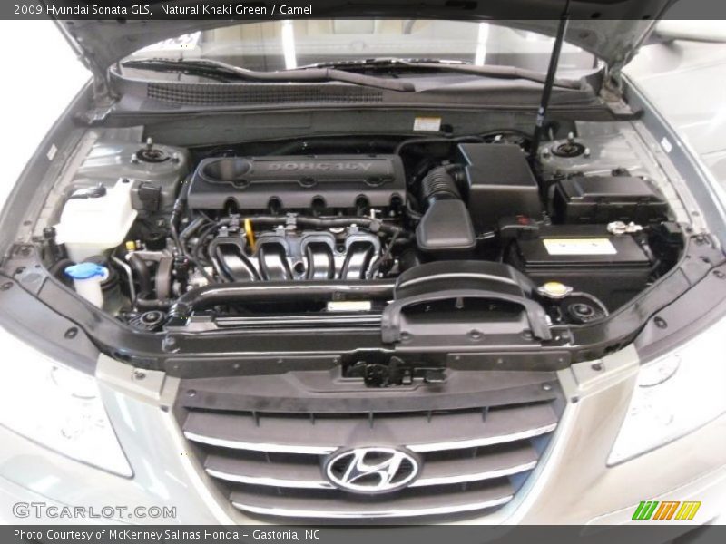 Natural Khaki Green / Camel 2009 Hyundai Sonata GLS