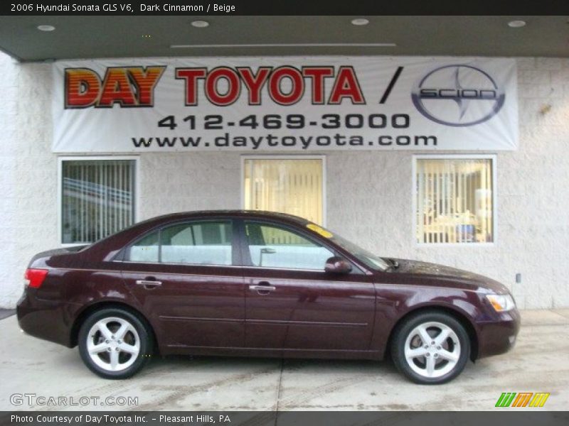 Dark Cinnamon / Beige 2006 Hyundai Sonata GLS V6