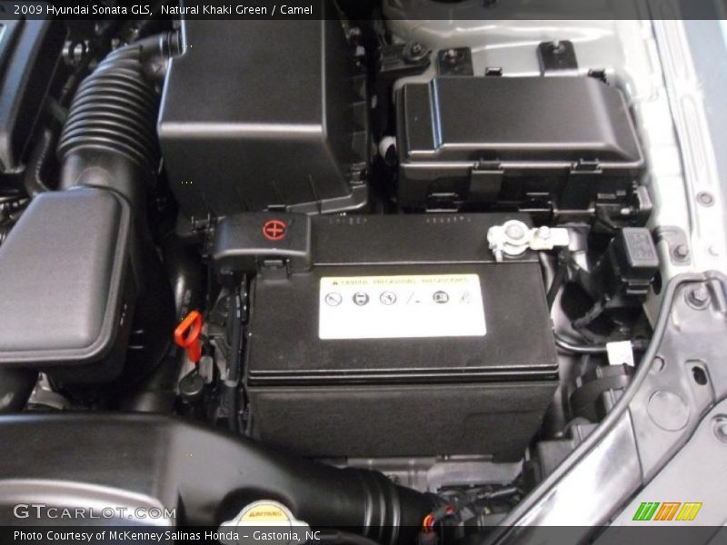Natural Khaki Green / Camel 2009 Hyundai Sonata GLS
