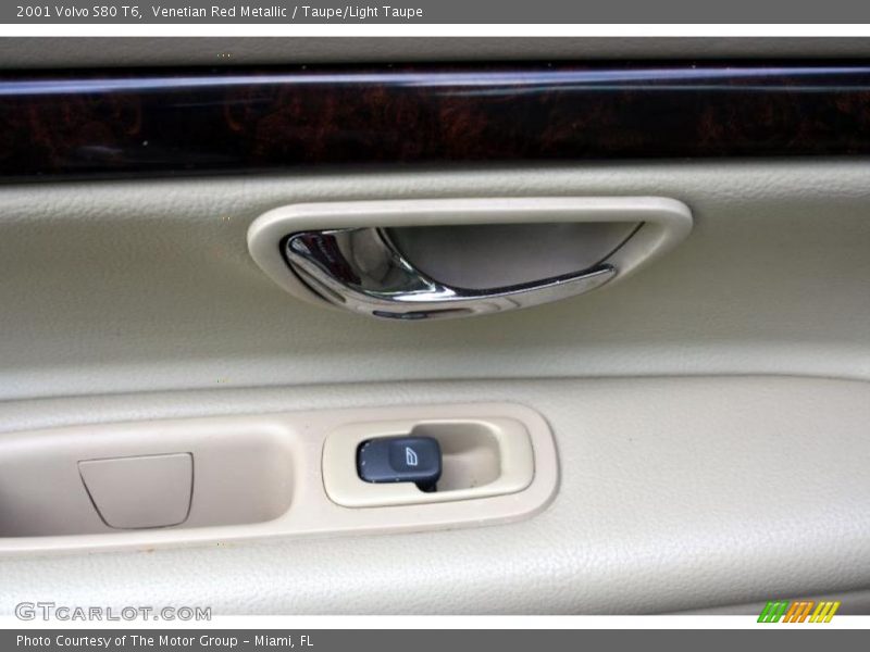 Venetian Red Metallic / Taupe/Light Taupe 2001 Volvo S80 T6