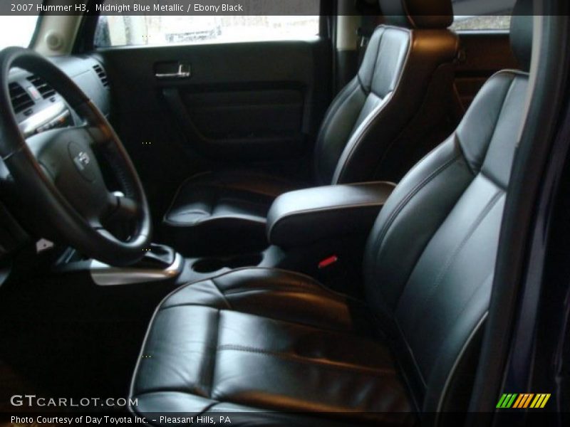 Midnight Blue Metallic / Ebony Black 2007 Hummer H3