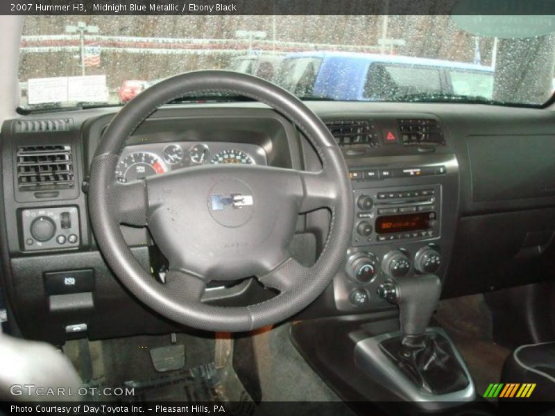 Midnight Blue Metallic / Ebony Black 2007 Hummer H3