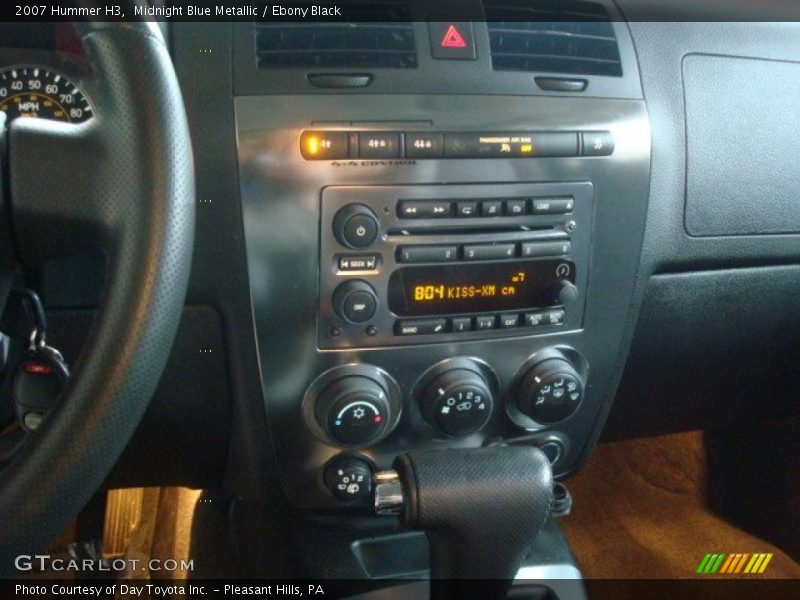 Midnight Blue Metallic / Ebony Black 2007 Hummer H3