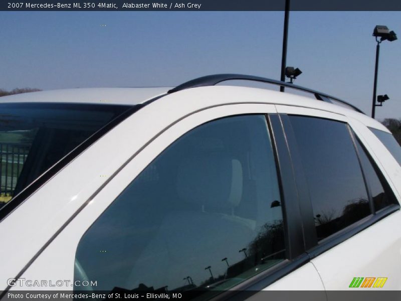 Alabaster White / Ash Grey 2007 Mercedes-Benz ML 350 4Matic