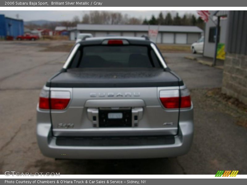Brilliant Silver Metallic / Gray 2006 Subaru Baja Sport