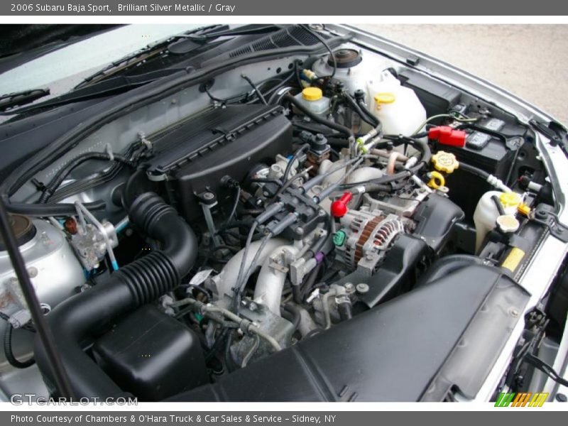 Brilliant Silver Metallic / Gray 2006 Subaru Baja Sport
