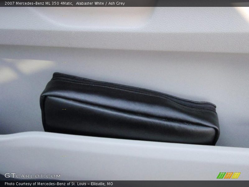 Alabaster White / Ash Grey 2007 Mercedes-Benz ML 350 4Matic