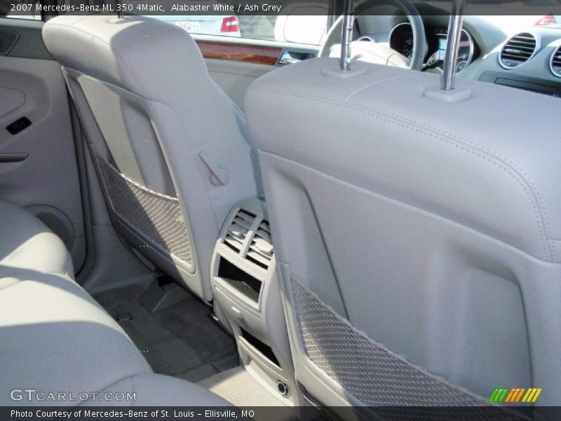 Alabaster White / Ash Grey 2007 Mercedes-Benz ML 350 4Matic