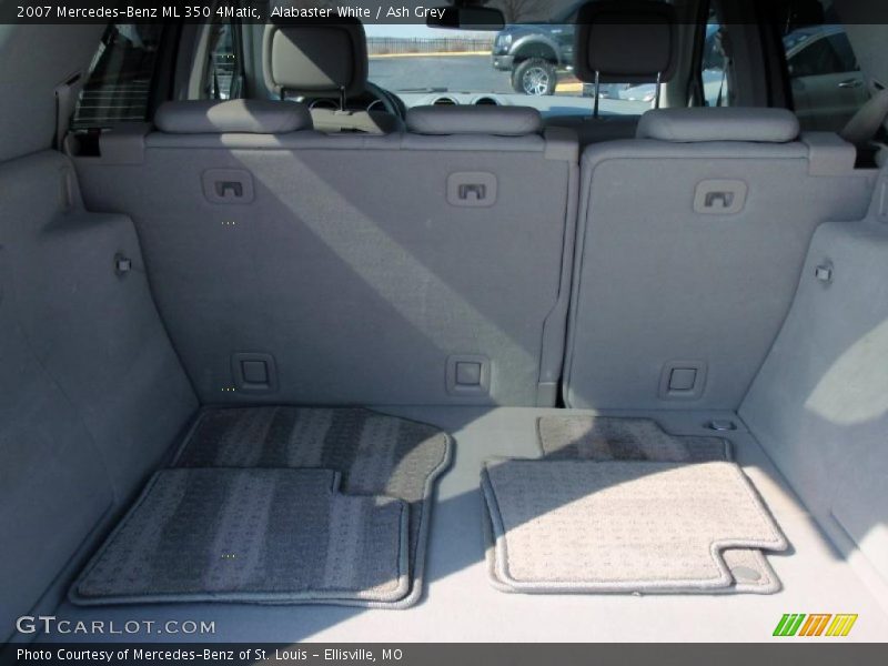 Alabaster White / Ash Grey 2007 Mercedes-Benz ML 350 4Matic