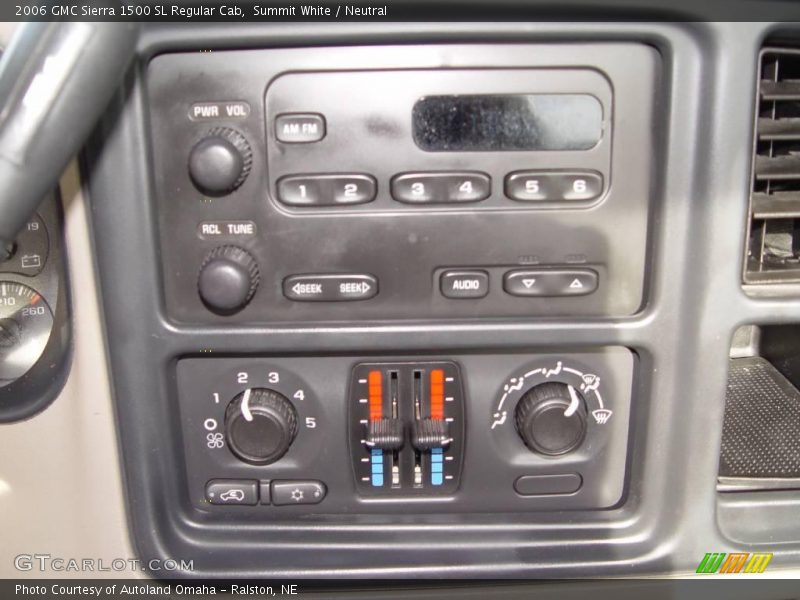 Summit White / Neutral 2006 GMC Sierra 1500 SL Regular Cab