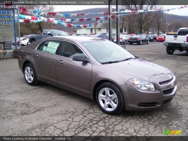 Mocha Steel Metallic / Cocoa/Cashmere 2010 Chevrolet Malibu LS Sedan