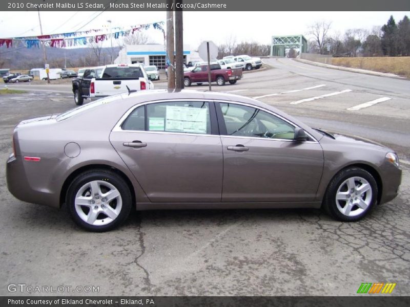Mocha Steel Metallic / Cocoa/Cashmere 2010 Chevrolet Malibu LS Sedan
