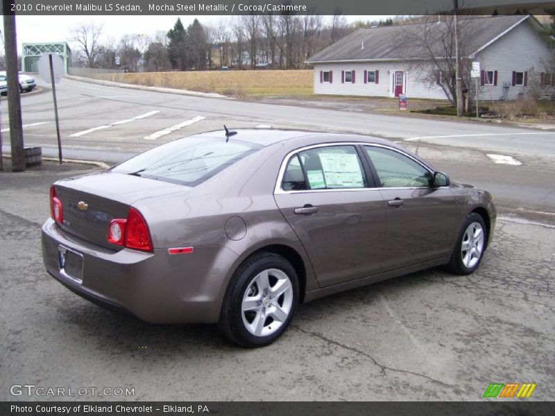 Mocha Steel Metallic / Cocoa/Cashmere 2010 Chevrolet Malibu LS Sedan