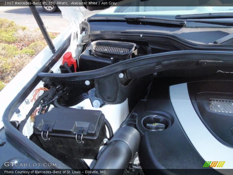 Alabaster White / Ash Grey 2007 Mercedes-Benz ML 350 4Matic