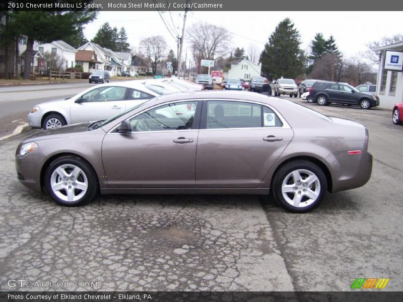 Mocha Steel Metallic / Cocoa/Cashmere 2010 Chevrolet Malibu LS Sedan