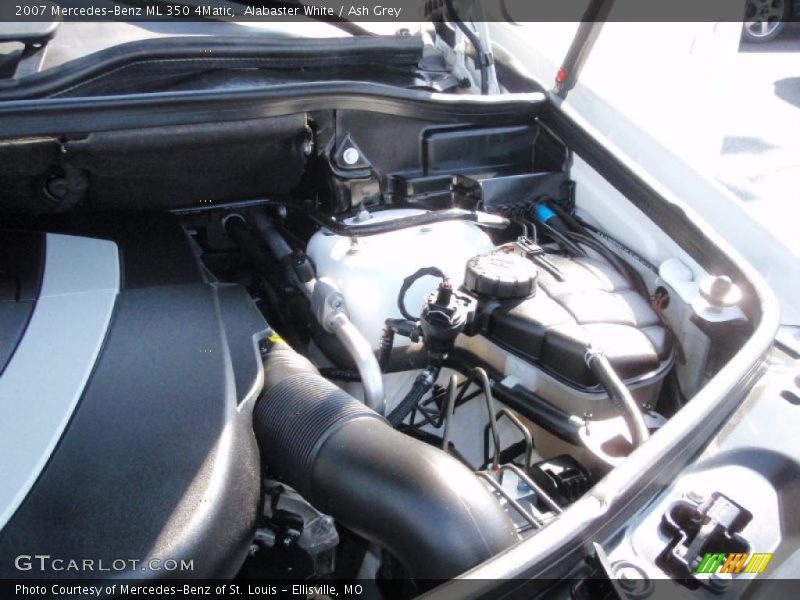 Alabaster White / Ash Grey 2007 Mercedes-Benz ML 350 4Matic