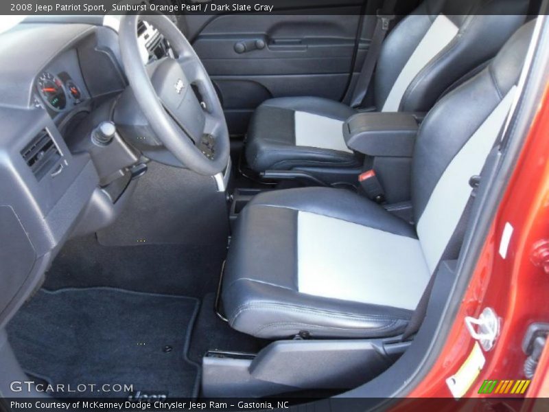 Sunburst Orange Pearl / Dark Slate Gray 2008 Jeep Patriot Sport