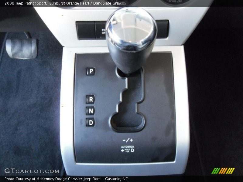 Sunburst Orange Pearl / Dark Slate Gray 2008 Jeep Patriot Sport
