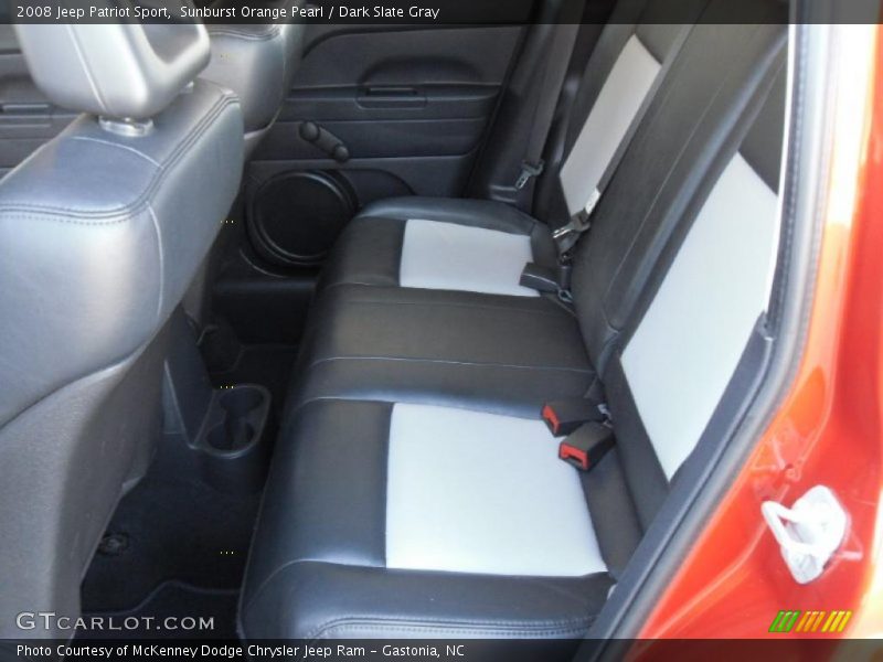 Sunburst Orange Pearl / Dark Slate Gray 2008 Jeep Patriot Sport