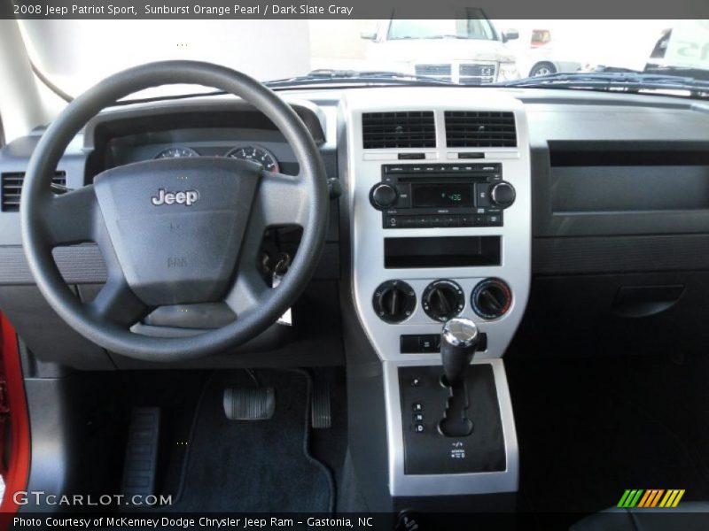 Sunburst Orange Pearl / Dark Slate Gray 2008 Jeep Patriot Sport