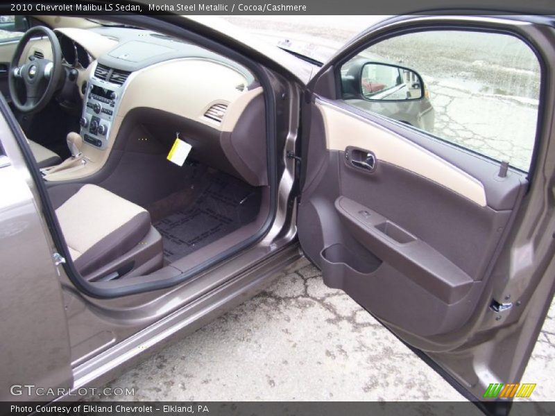 Mocha Steel Metallic / Cocoa/Cashmere 2010 Chevrolet Malibu LS Sedan