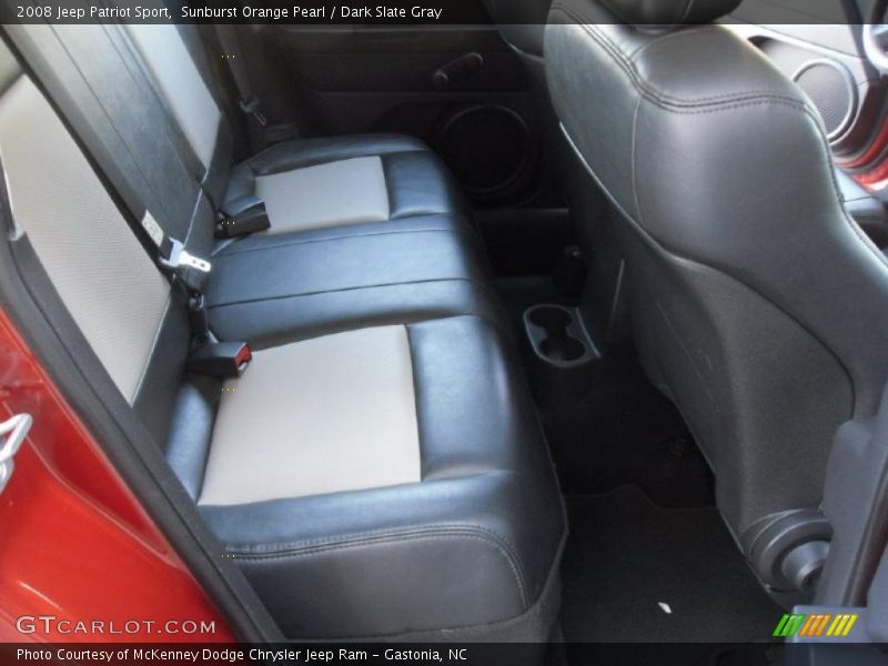 Sunburst Orange Pearl / Dark Slate Gray 2008 Jeep Patriot Sport