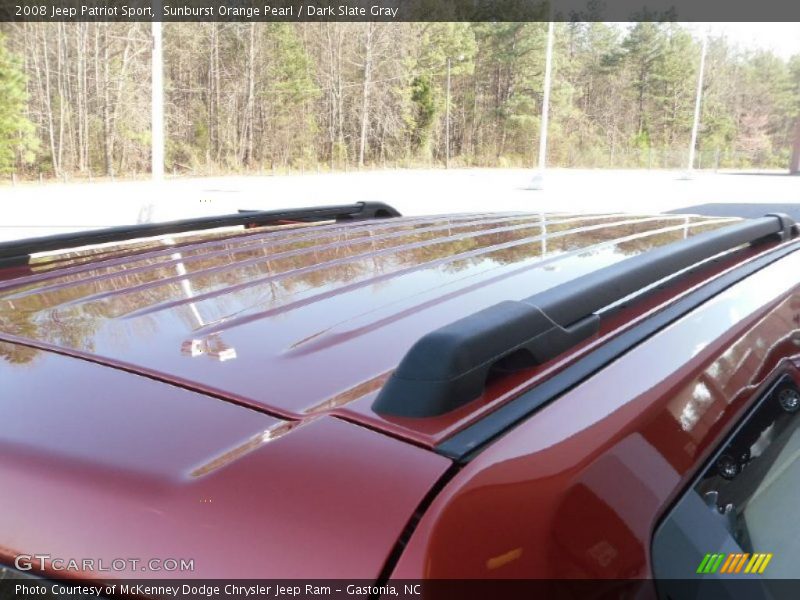 Sunburst Orange Pearl / Dark Slate Gray 2008 Jeep Patriot Sport