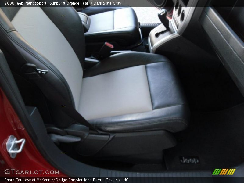 Sunburst Orange Pearl / Dark Slate Gray 2008 Jeep Patriot Sport