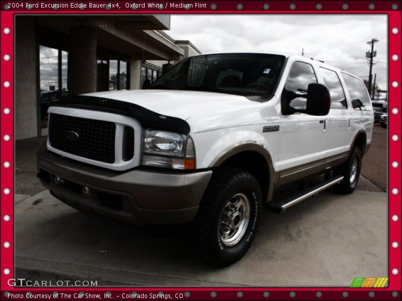 Oxford White / Medium Flint 2004 Ford Excursion Eddie Bauer 4x4