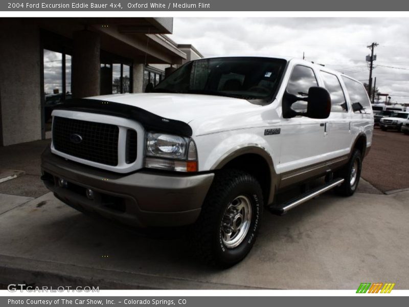 Oxford White / Medium Flint 2004 Ford Excursion Eddie Bauer 4x4